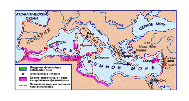 Финикийские колонии