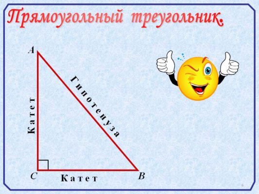 Гипотенуза равнобедренного треугольника