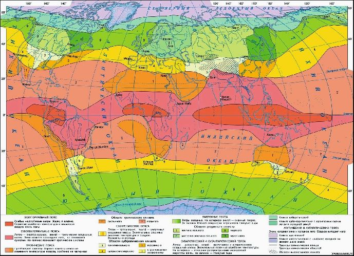 Климатические пояса Антарктиды