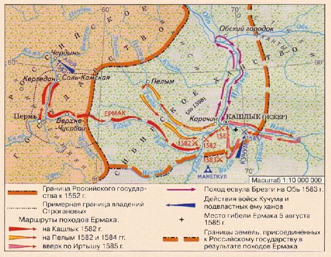 Народы России во второй половине 16 века