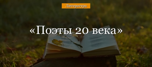 Поэты 20 века