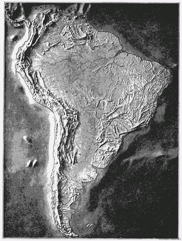 Рельеф Южной Америки и полезные ископаемые