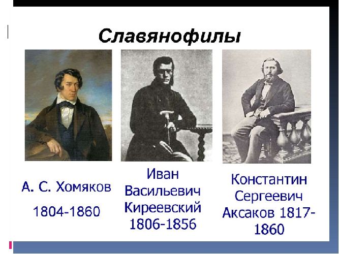 Таблица: “Общественное движение при Николае 1”