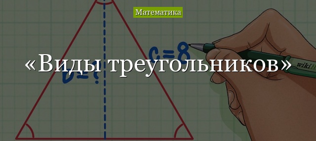 Виды треугольников