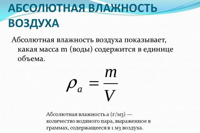 Влажность воздуха